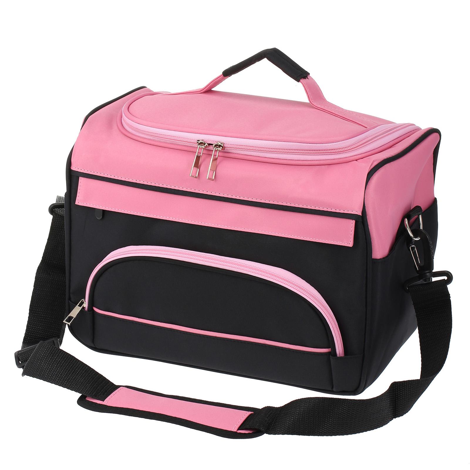 Haarscheren-Tasche, Salon-Friseur-Handtasche, Friseur-Kamm-Werkzeug-Tasche, Make-up-Aufbewahrungstasche, Reise-Haar rosa