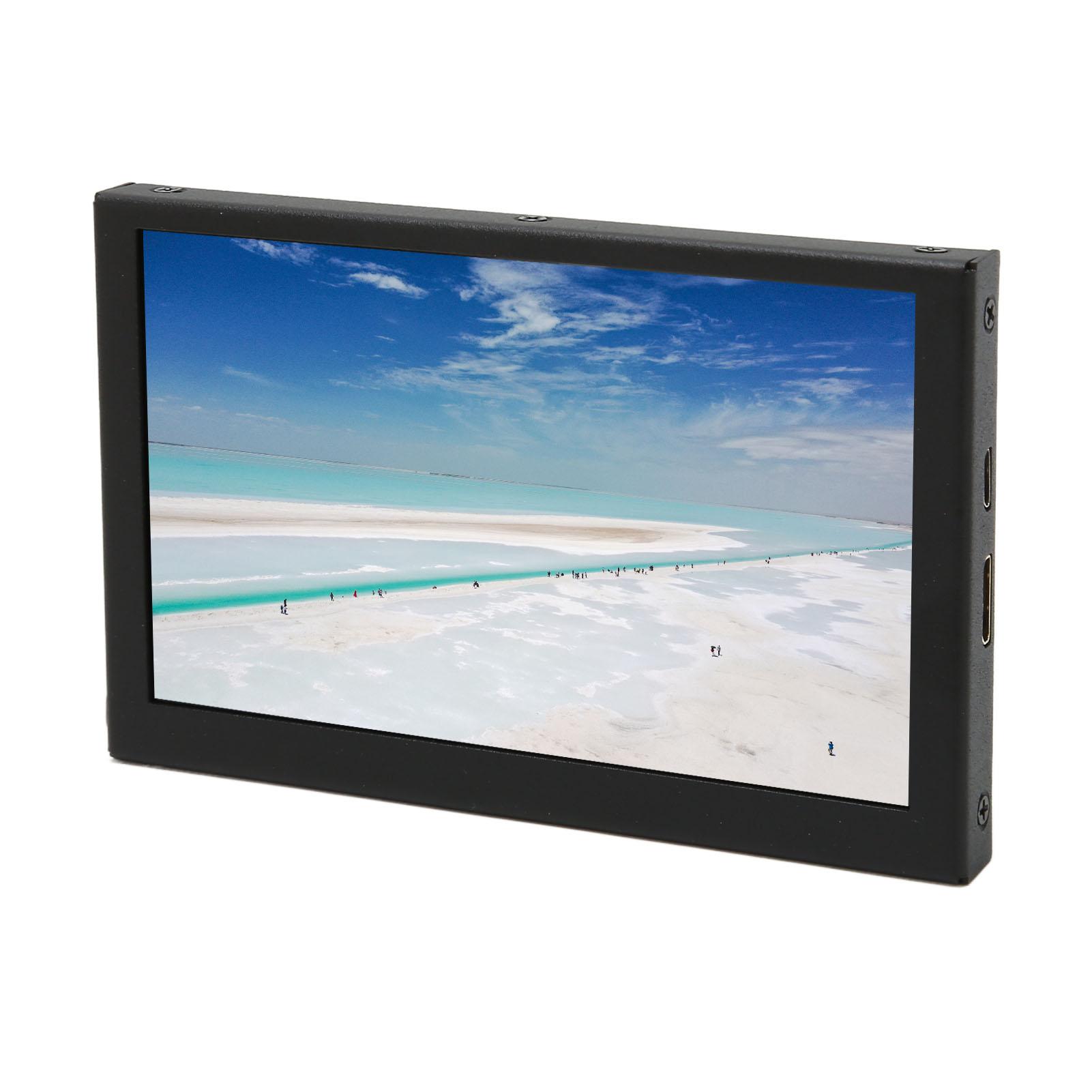 Tragbarer 5-Zoll-Monitor 800x480 IPS LCD-Display Metallgehäuse Mini HD Multimedia-Schnittstelle Tragbarer