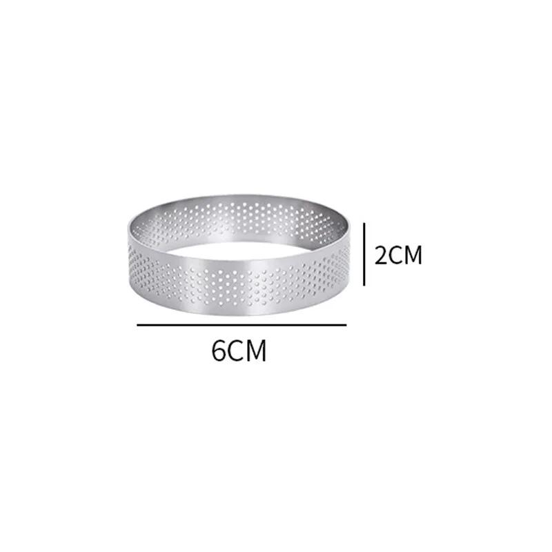 Edelstahl Französisch Küche Konfuzius Kuchen Käse Torte Ring Form Runde Loch Mousse Ring DIY Decor Gebäck Form Backen Werkzeug