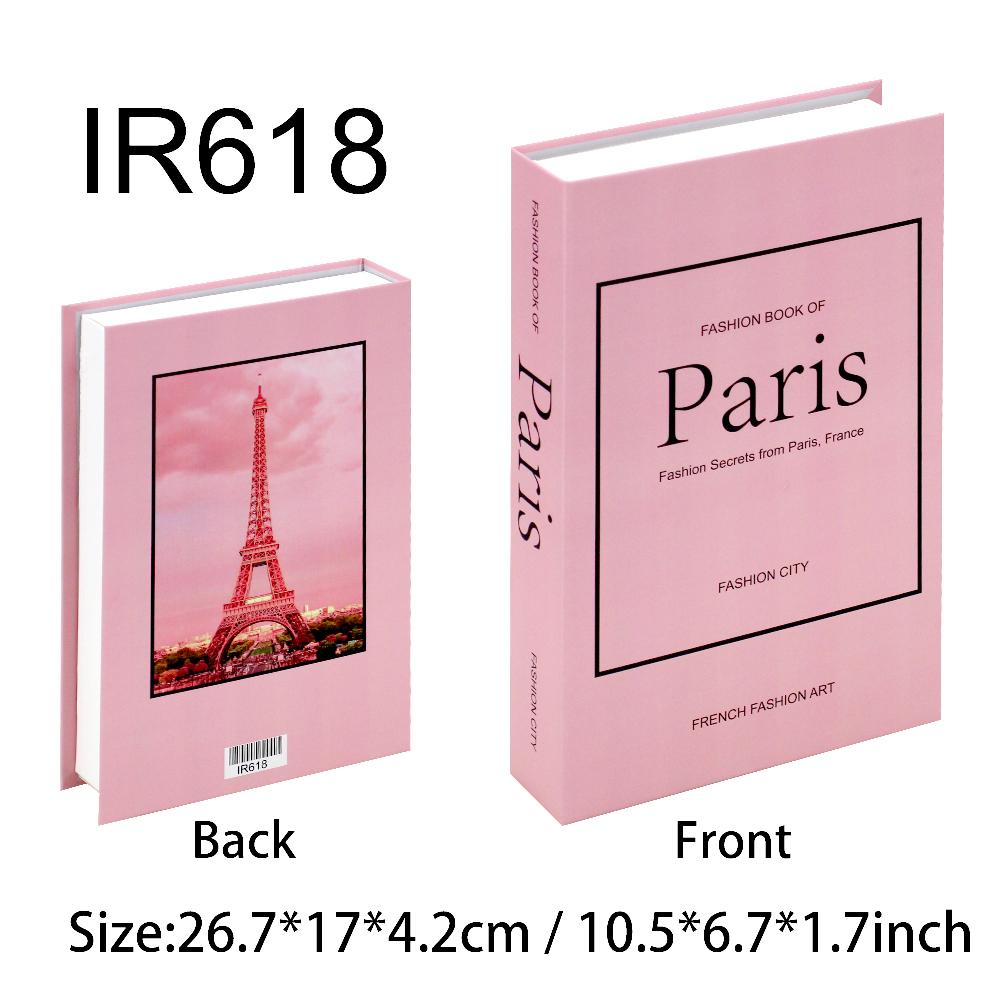 New York Paris London Serie Luxus Deko Fake Buch Fernbedienungs Aufbewahrungsbox Mode Couchtisch Deko Accessoires Not Open