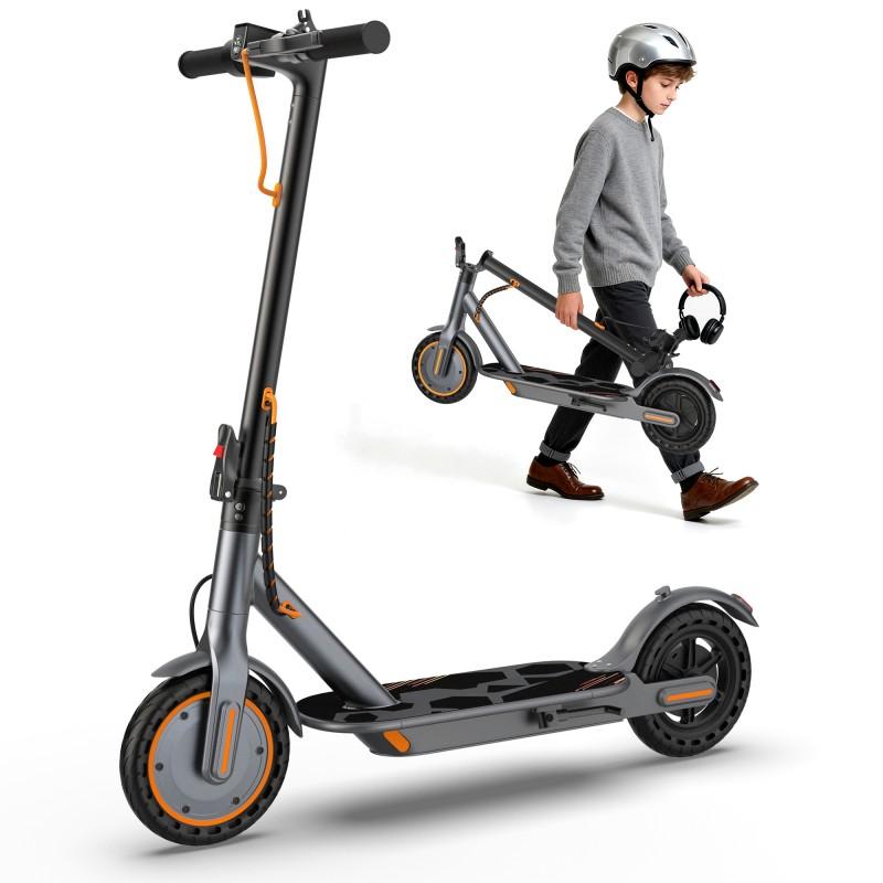 AOVOPRO 350W Kinder Elektroroller 8,5 Zoll Vollgummi App-Steuerung Faltbar Leicht E-Scooter EU-Lager 350W 36 V
