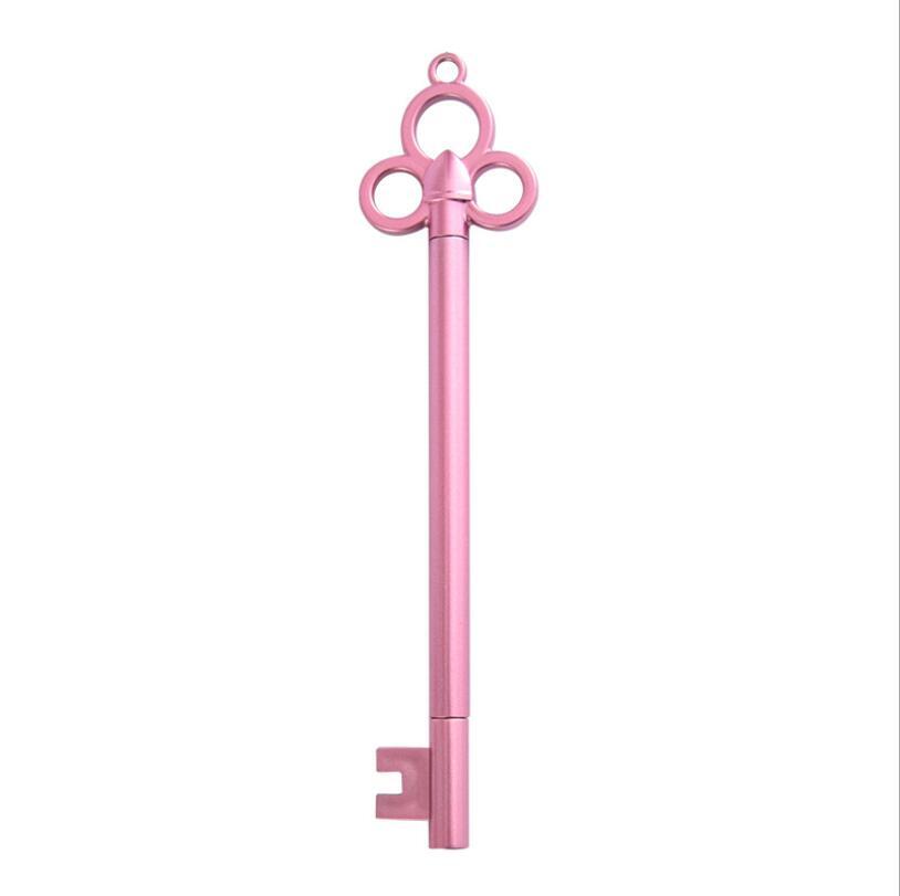 1 Stück Kawaii Retro Key Gel Stift Schule Bürobedarf Vintage Kreative Niedliche Hübsche Schöne Stifte Ink Color:Black