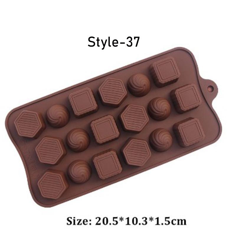 Gute Obst Kuchen Backen Werkzeug DIY Schokolade Jelly Pudding Gummibärchen Süßigkeiten Silikon Formen Form Eis Harz Form Tier 3D Geometry