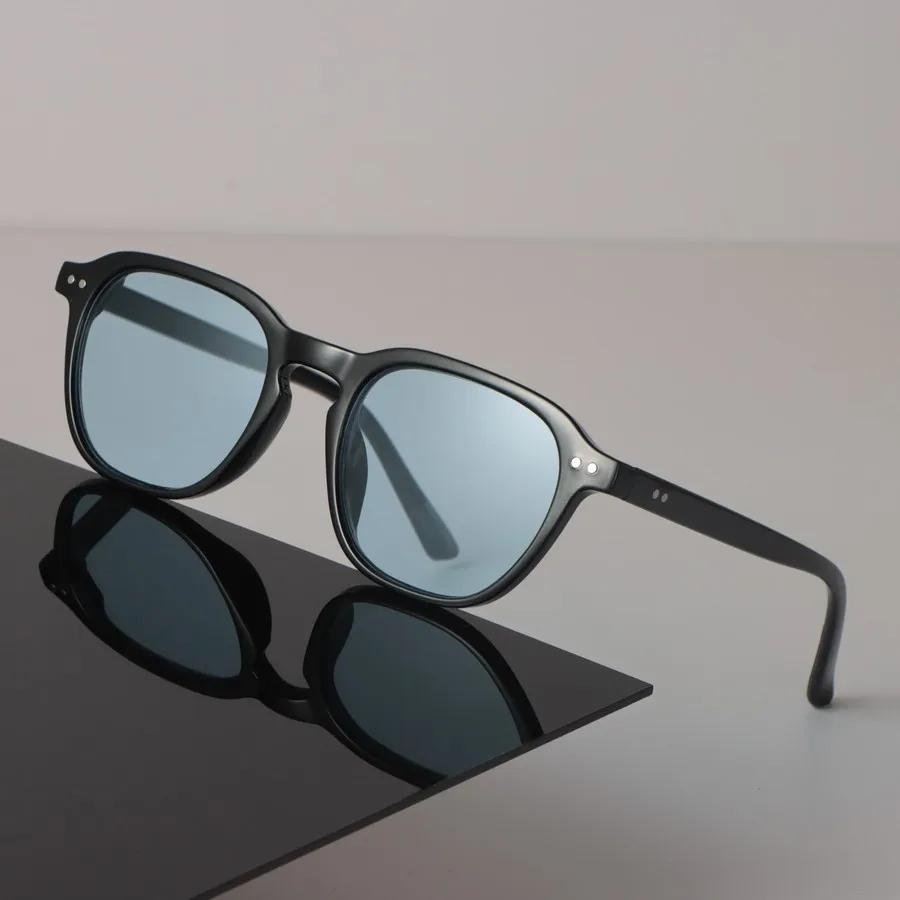 Premium Designer Quadratische Sonnenbrille Damen Herren Retro Süßigkeitenfarbe Sonnenbrille Klassisch Persönlichkeit Brillen Spiegelglas Other