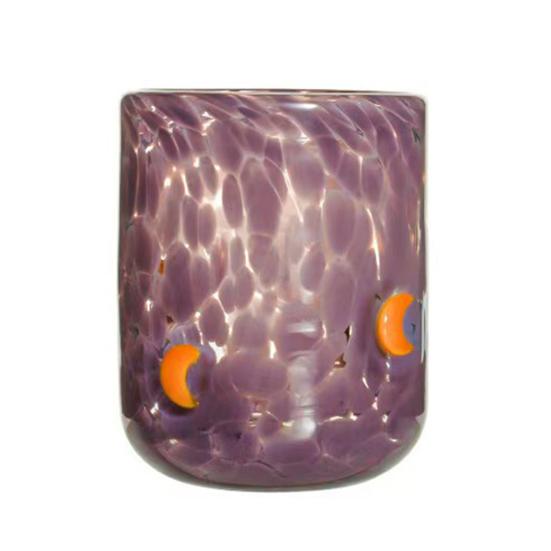 Weihnachts-Ikone Glas Feiertags-Themenlose Trinkgläser Einzigartiges Textur-Design Glaswaren Weihnachten Erntedankfest Partydeko 1pc Moon