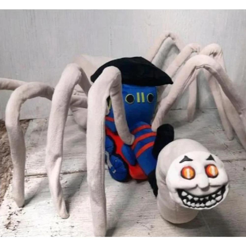 30cm Zug Spinne Thomas Plüsch Anime Plüschtier Plüschtier Kuscheltiere Weicher Plüsch Kinder Geschenke Puppe Geburtstag weiß