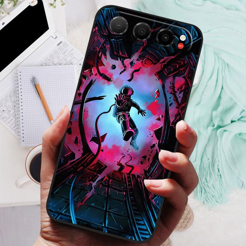 Für ZTE Nubia Air 5G Hülle NEU TPU Silikon Stoßfest Katze Handyhülle Für Nubia Air Z2468N Funda Druck NubiaAir Weiche Hülle ZTE nubia Air pink