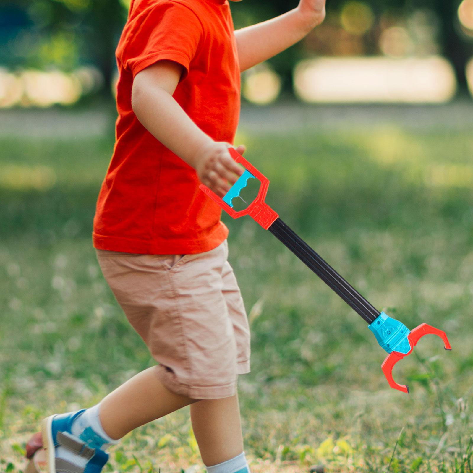 Kinder Intelligenz Grabber Wurf Picker Spielzeug Kinder Grabbing Pick Up Spielzeug Interaktive rot