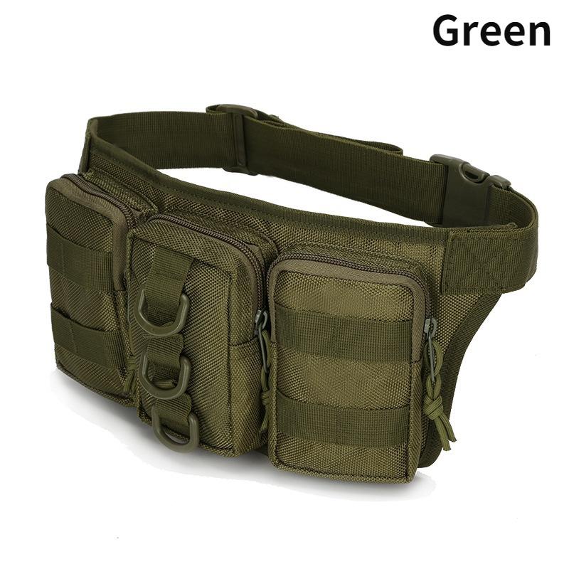 Armee Fan Taktische Tasche Wasserdichte Oxford Tuch männer Taille Tasche Wandern Camping Angeln Outdoor Sport Tasche Bergsteigen Pack grün