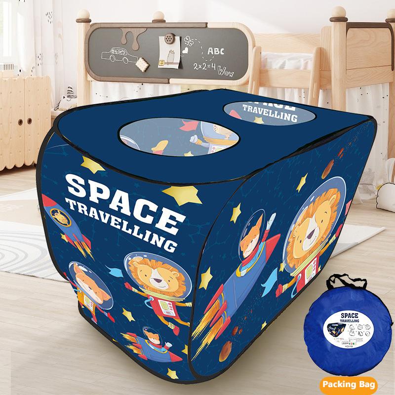 Spielhaus Spielzelt Bus Ozeanauto Faltbares Pop-Up Spielhaus Kinderspielzeug Junge Mädchen Indoor Haus Ozeanbälle Pool Spielzelt