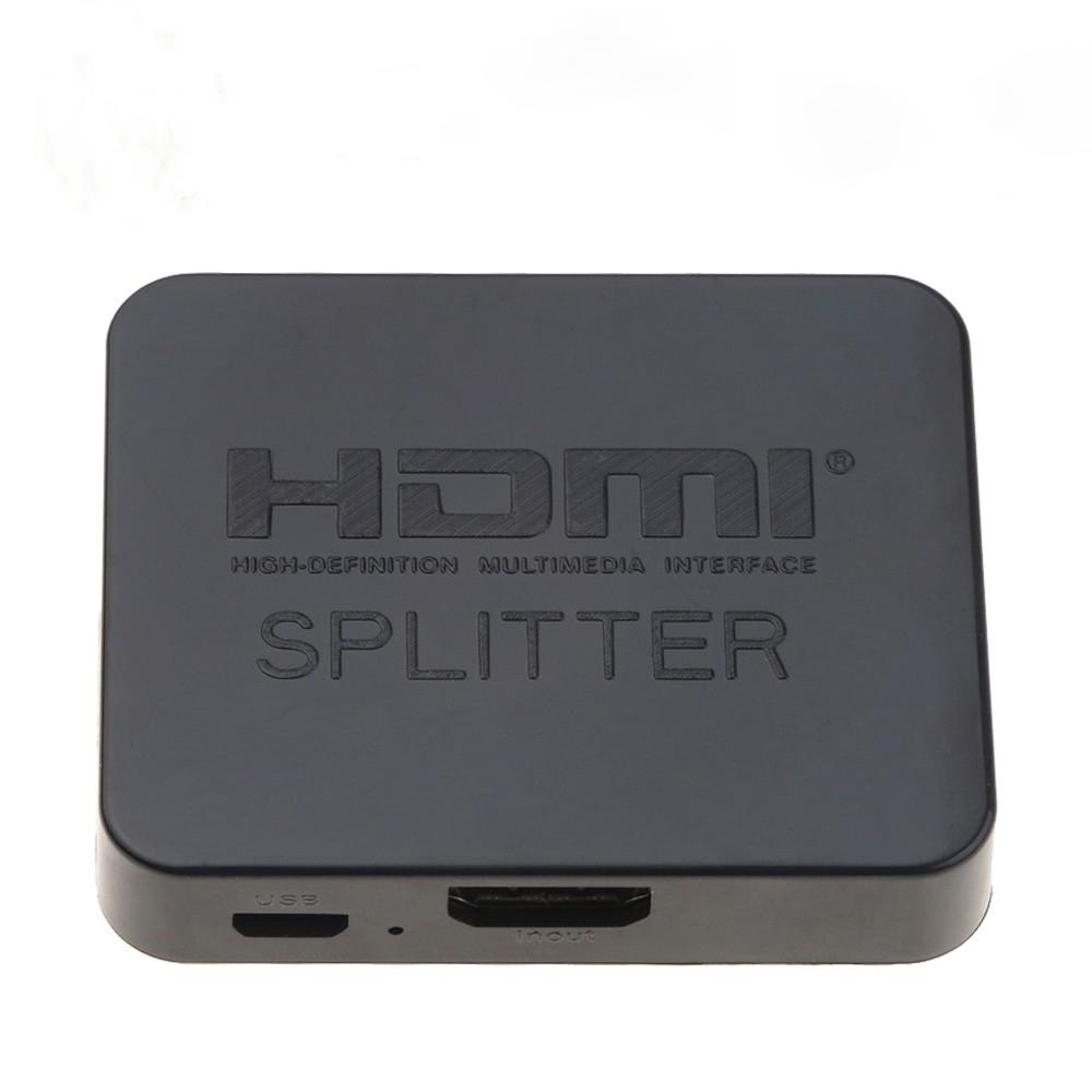 4K HDMI Splitter 1080P Dual Display Konverter mit Stromversorgung für HDTV DVD PS3/4 Xbox HDMI-kompatibler Switch Switcher