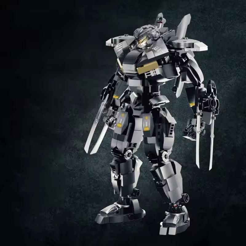 Kinderbausteine Mecha Bausteine Verformungsroboter Mecha Divisionsmodell Zusammenbau Kinderspielzeug Geschenk