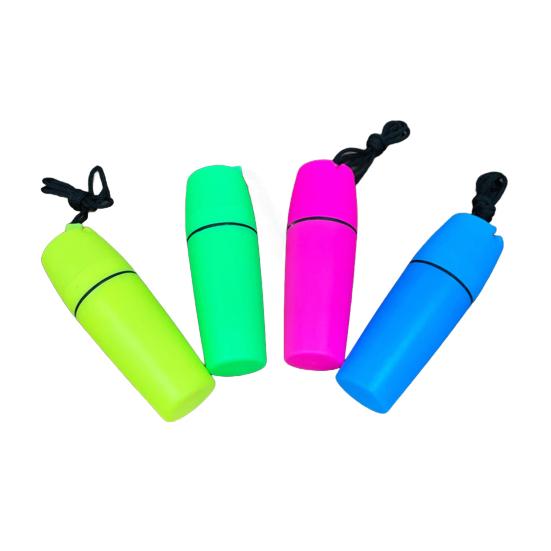 4-teiliges wasserdichtes Box-Set mit Schwimm-Leichtgewicht-Tauch-Kajak-Kanu-Lanyard für Behälter-Flaschenhalter green
