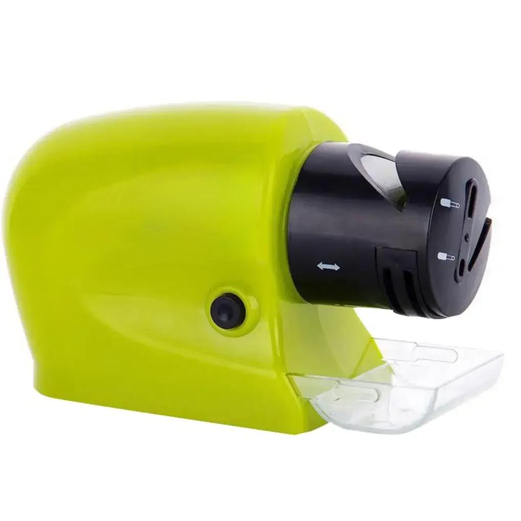 Messer Schärfprodukte, Elektrischer/Manueller Haushalts-Messer schärfer Automatisches Professionelles Messer Scheren Schneidwerkzeuge Neu Schnell M black