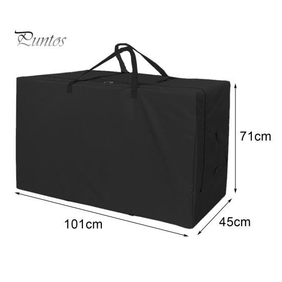 Klappbare Matratzen-Aufbewahrungstasche, robust, wasserdicht, Oxford-Stoff, staubdicht, tragbarer Griff, dreifach gefaltete Matratze, Bettwäsche, Kleidung, Organizer M