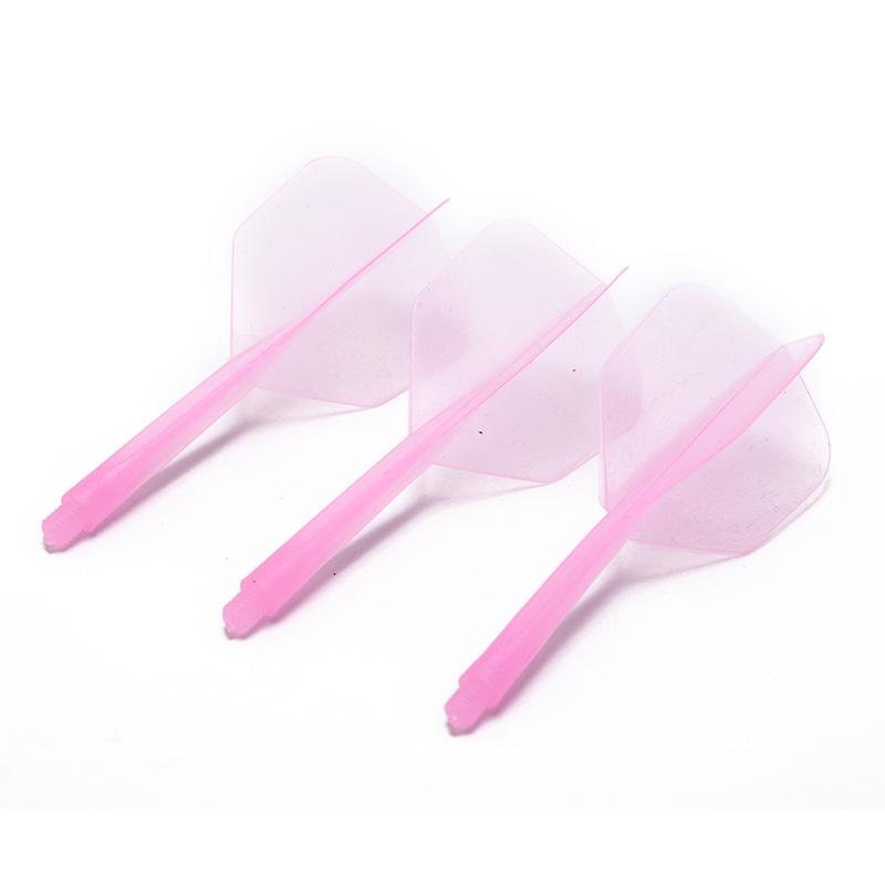 3 Stücke Kunststoff Professionelle Dart Flights 2Ba Schraube Weiche Langlebige Darts Schwanz rosa