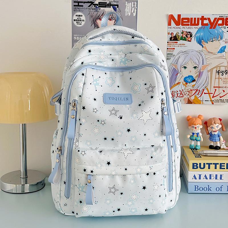 Schultasche Koreanische Version ins Hochwertiger Rucksack Mittelschule College-Student Schultasche Lässiger kleiner frischer süßer Rucksack mit großem Fassungsvermögen