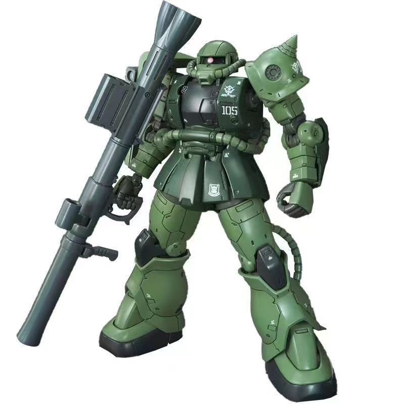 Neuer Spot GTO Zaku Hg 1/144 Mech Montage Modellbausatz Actionfiguren Roboter Hohe Qualität Figurenset Geschenke Spielzeug Langlebig grün