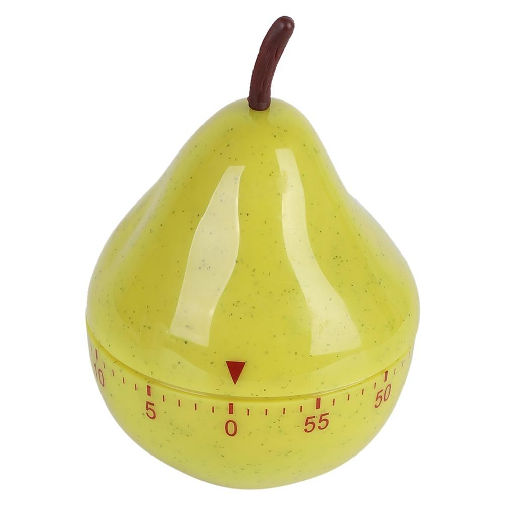 Birnenförmiger Cartoon-Timer Mini-Countdown-Timer Küchenzubehör Wecker Kochen