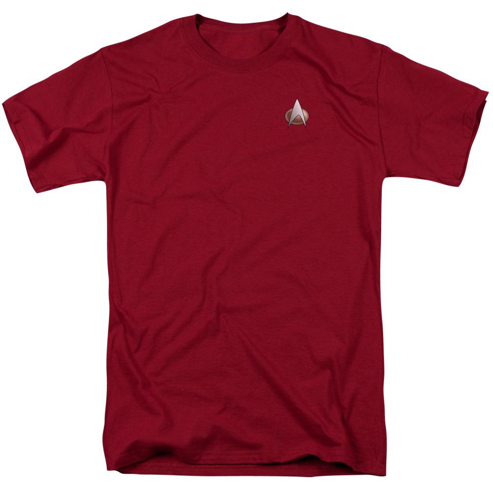 Star Trek The Next Generation Kommandoabzeichen TV-Show T-Shirt Größen S-4XL NEU L brown