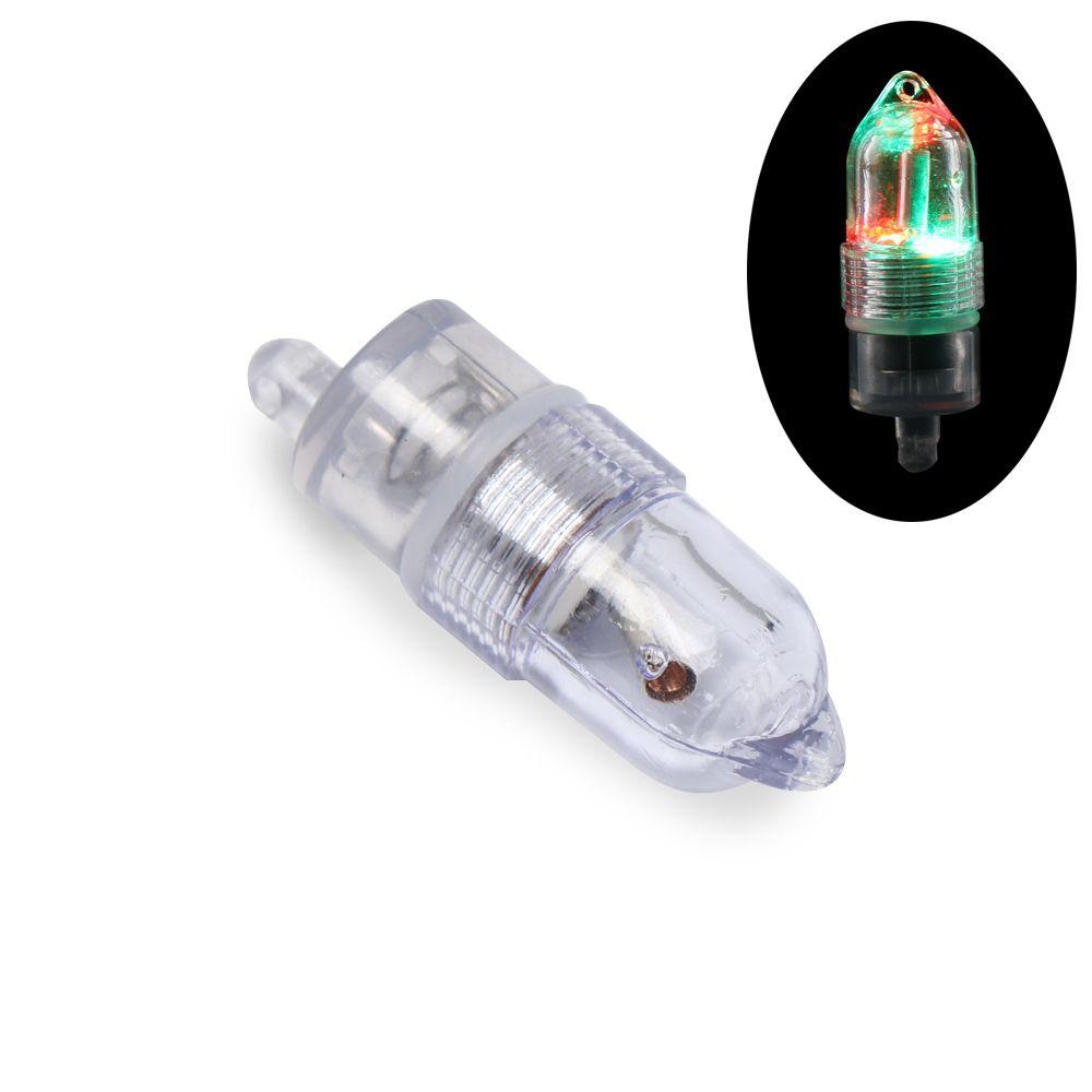 Hochwertiger, elektronischer, langlebiger Biss-Ton-Alarm, LED-Licht, Angelruten-Angelgerät, Alarmglocke 5pcs