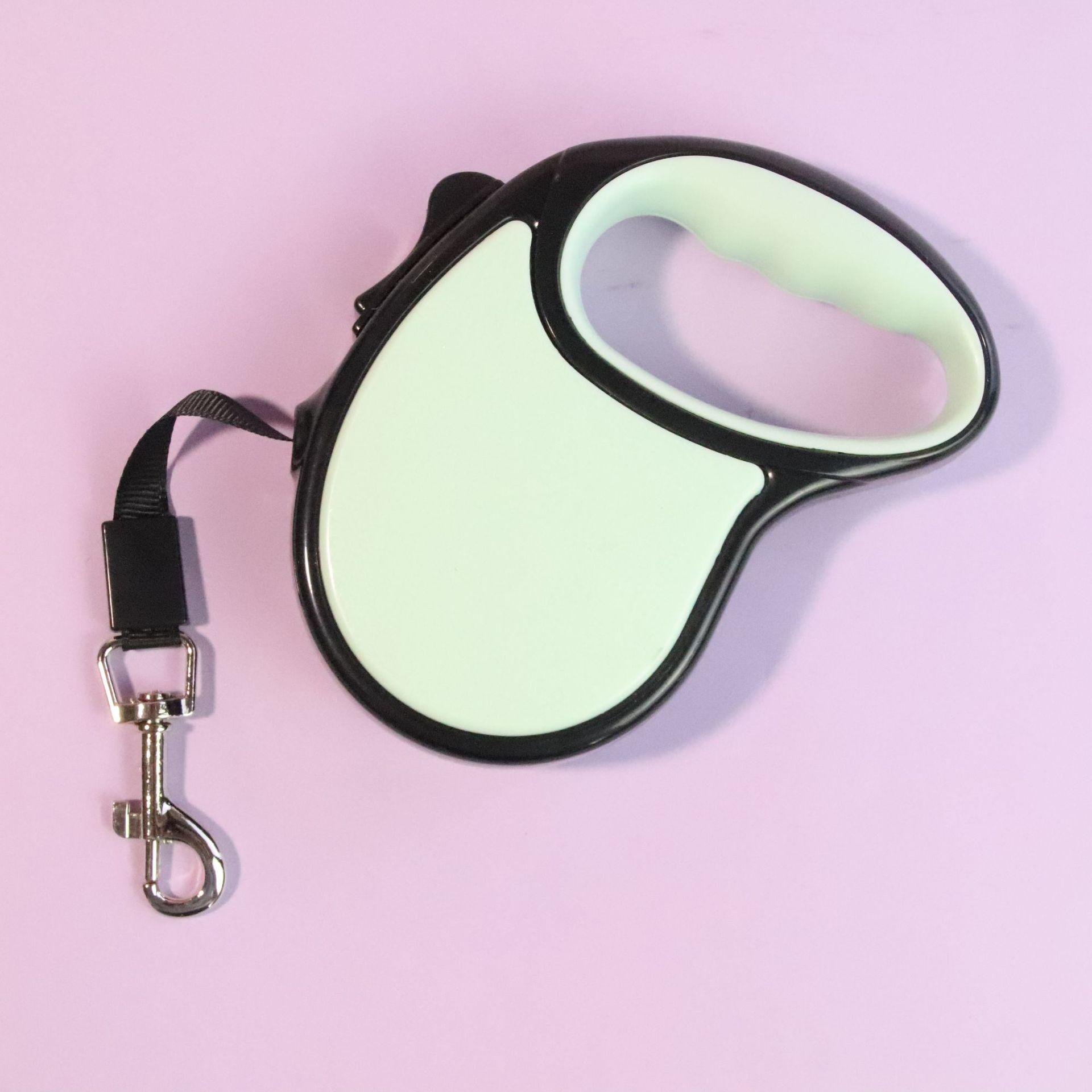 Verstellbare einziehbare Hundeleine für kleine und mittelgroße Hunde 3m