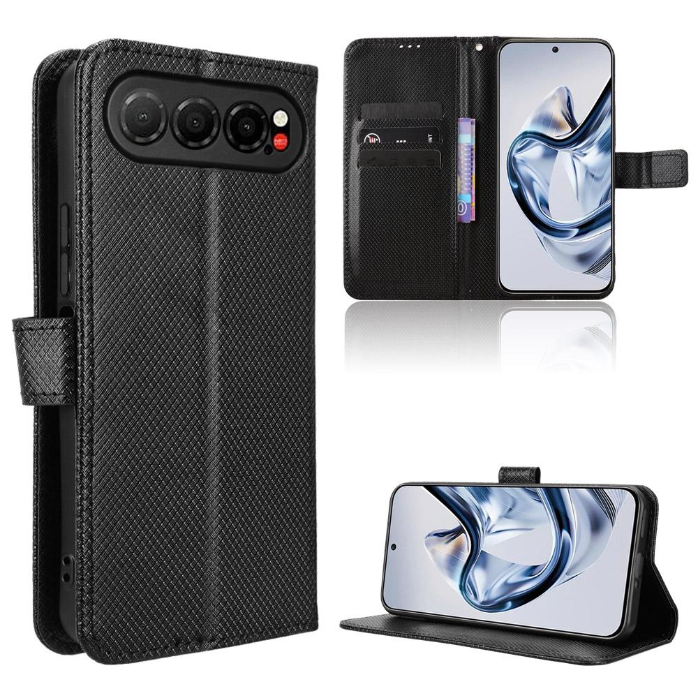 Flip Cover für ZTE nubia Air PU Leder Handyhülle Ganzkörperschutz [RFID-Blockierung] Schutzhüllen for ZTE nubia Air schwarz