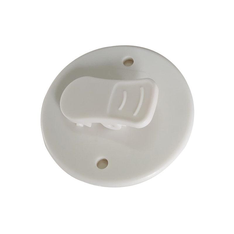 2 Stück Duschvorhang-Clips für die Dusche, winddicht, Spritzschutz, selbstklebende Vorhang-Clips, fester Vorhang-Clip 2pcs