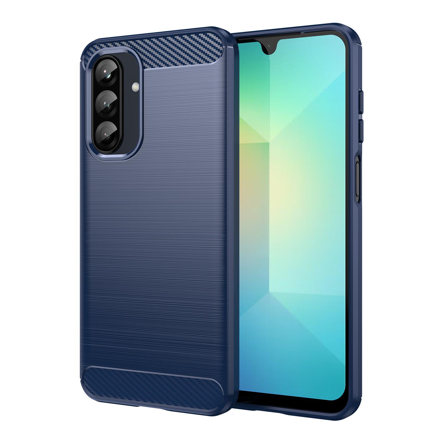 Für Samsung Galaxy A26 Hülle Für Samsung Galaxy A26 Hülle 6,56 Zoll Stoßfest Weiches Silikon TPU Schutz Stoßfänger Für Galaxy A26 For A26 blau