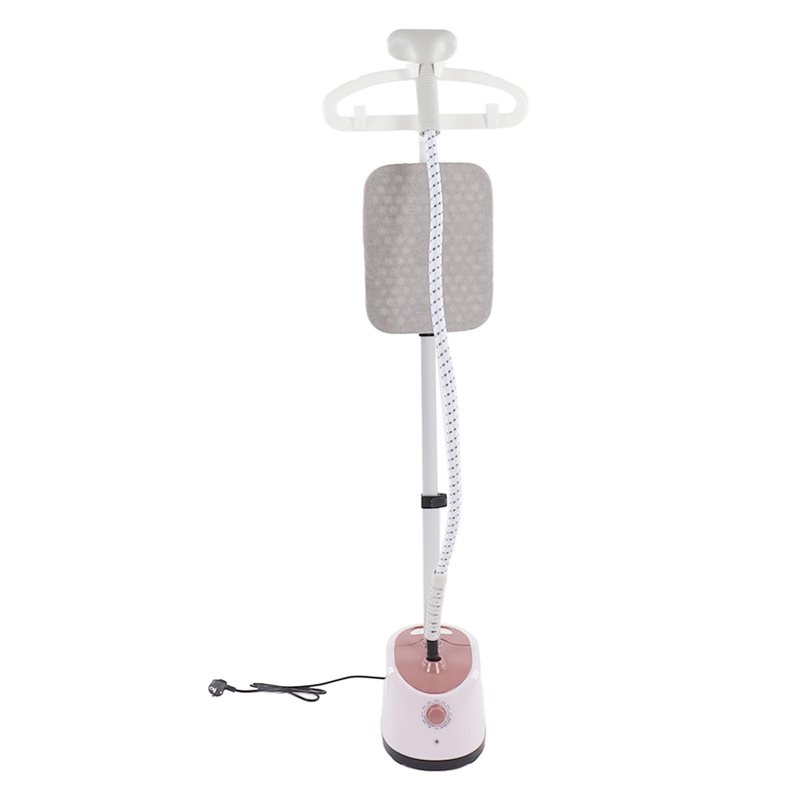 Standdampfbügeleisen aus Stoff mit Aufhänger, Rosa, 2000 W, leistungsstarkes Dampfbügeleisen für Zuhause
