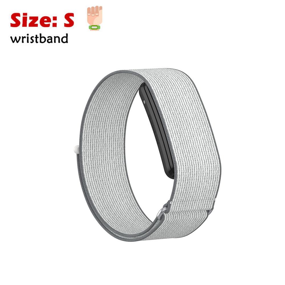 2 Stück Nylon-Handgelenk-/Armband Exklusiv für Garmin CIRQA Smart Band Leichtes Armband Atmungsaktiv für Garmin CIRQA Den ganzen Tag tragen For Garmin CIRQA gray