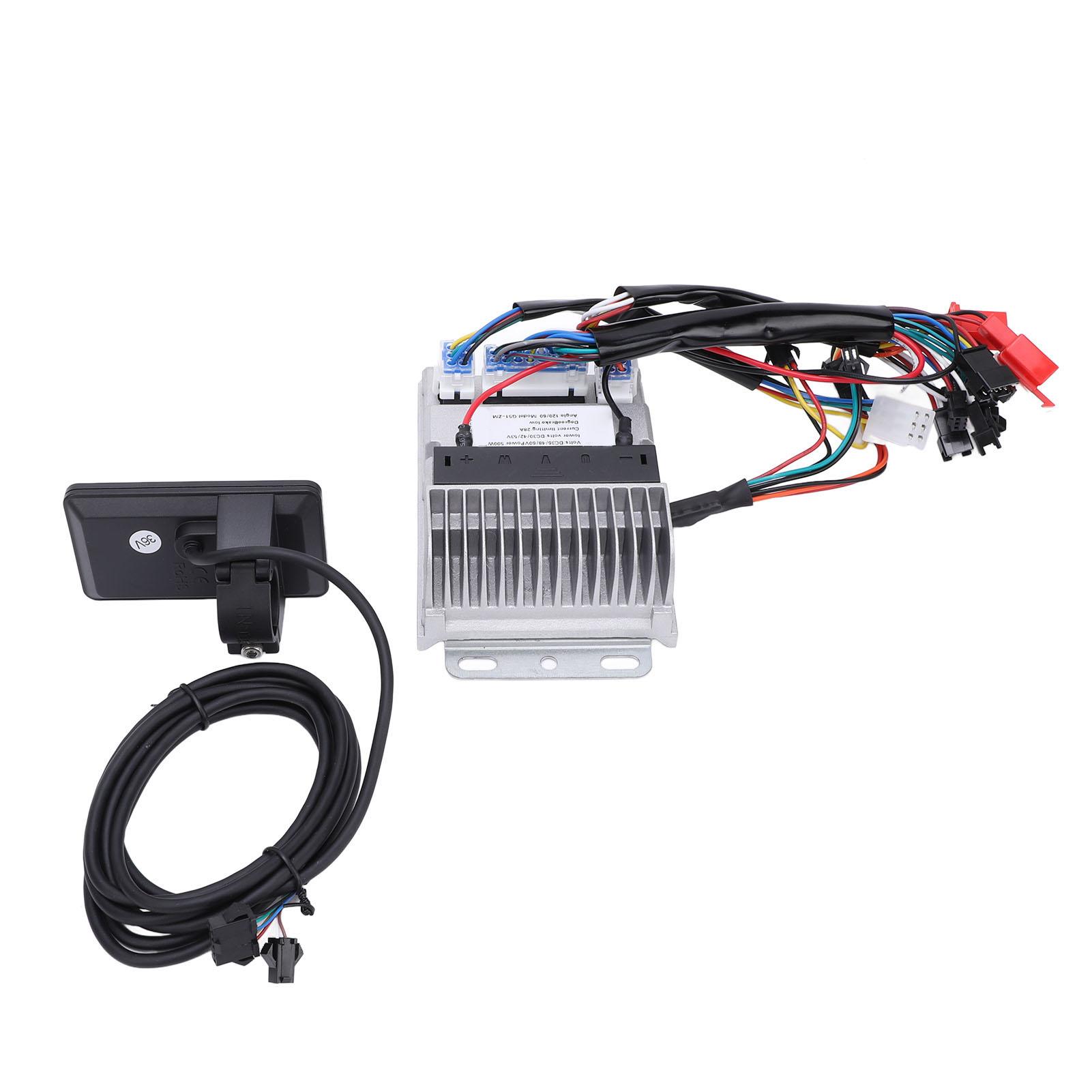 36V 48V 60V 500W 28A Elektrofahrrad-Controller-Kit Aluminiumlegierung ZM Bürstenloser Controller mit G51