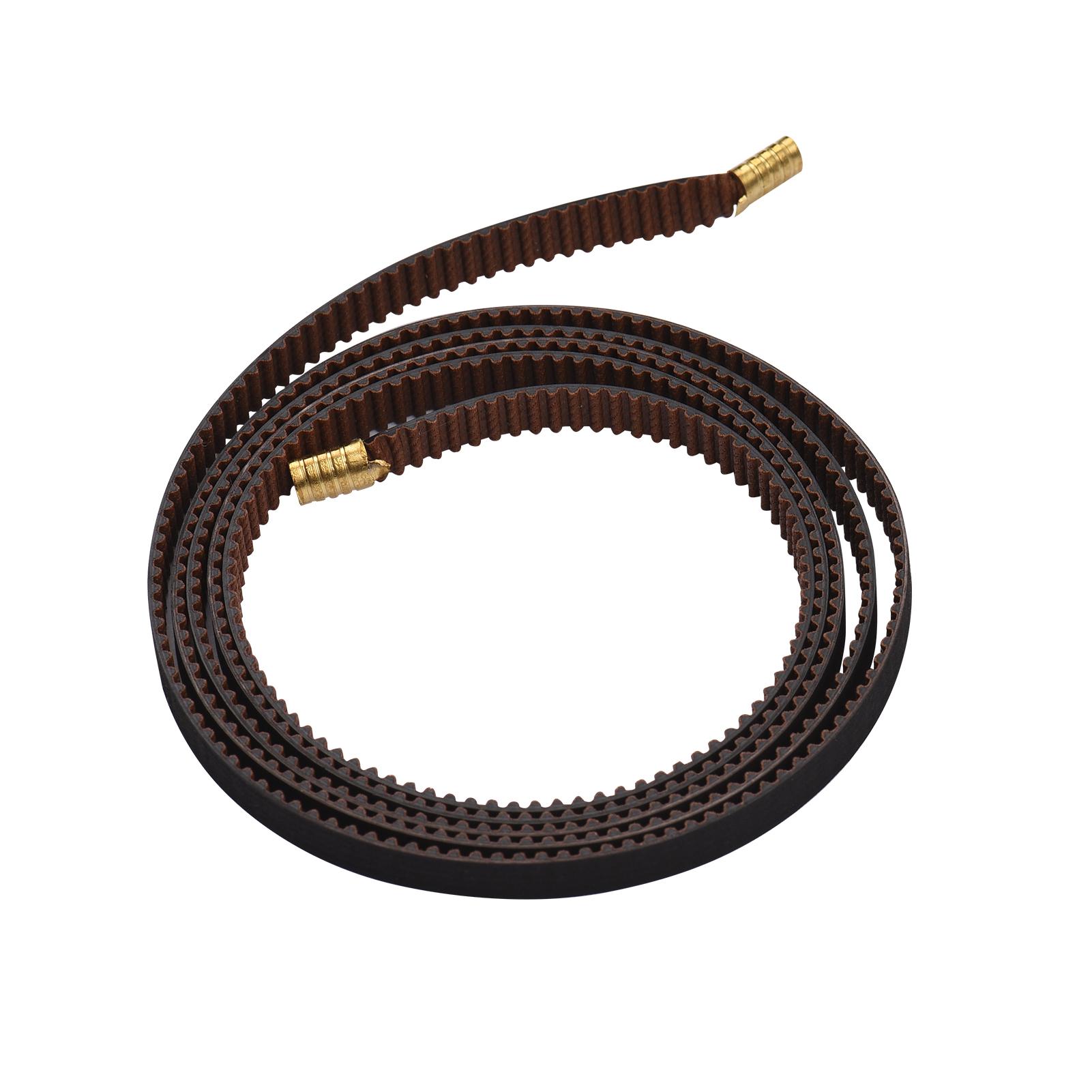 Synchronriemen Zahnriemen GT2 Zahnriemen 3D-Druckerzubehör Ender-3 GT2-6 mm X-Achse und Y L765MM kaffeebraun