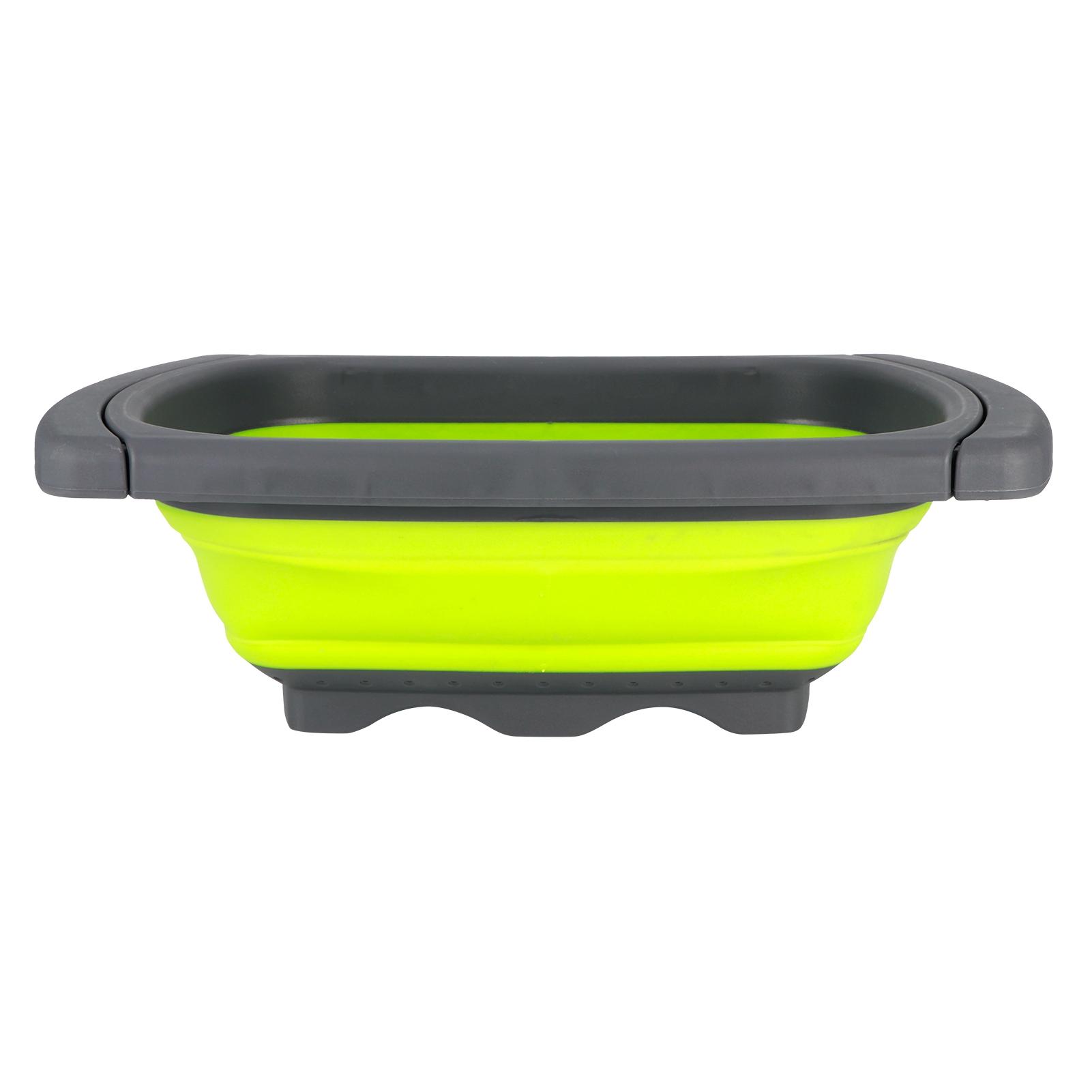 Faltbarer Obst-Gemüse-Waschkorb Sieb Abtropfkorb für Obst Gemüse