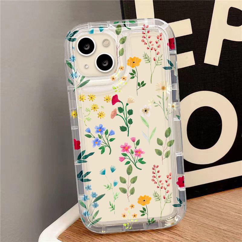 Blumen Handyhülle Für iPhone 13 Hülle iPhone 11 15 12 16 14 Pro Max XS XR X 7 8 16 Plus SE Ästhetische Floral Niedliche Hüllen For iPhone 13 Pro