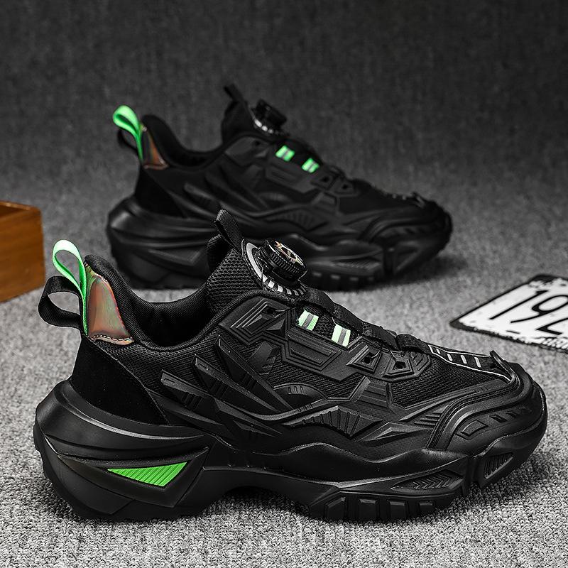 Schuhe Männer Turnschuhe Männliche Herren Casual Schuhe Tenis Luxus Schuhe Trainer Rennen Spitze-freies Schuhe Mode Loafer Laufschuhe für Männer 42 grün