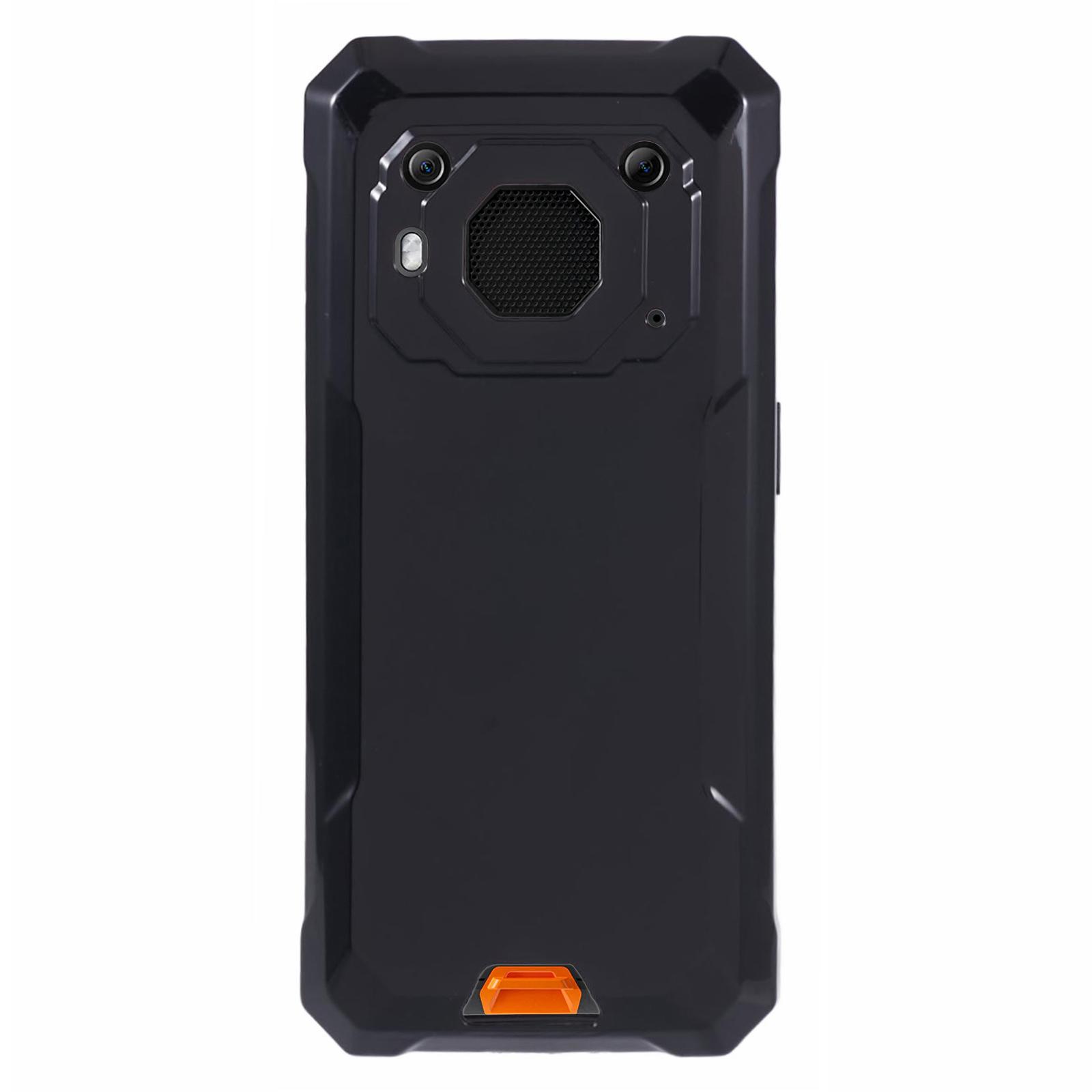 Stoßfeste Handyhülle für Blackview BV6200 Pro Hülle Kratzfeste Weiche TPU Handyhülle Black