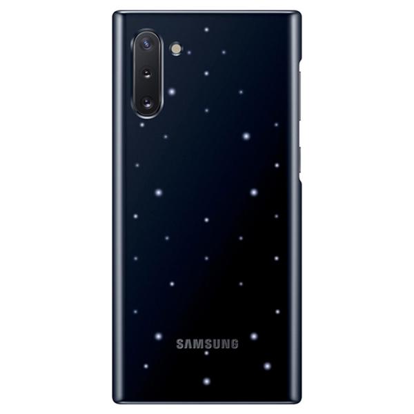 Original intelligente LED-Abdeckung für Samsung Galaxy Note 10 Note10 Note X Lichteffekt For Galaxy Note10 schwarz