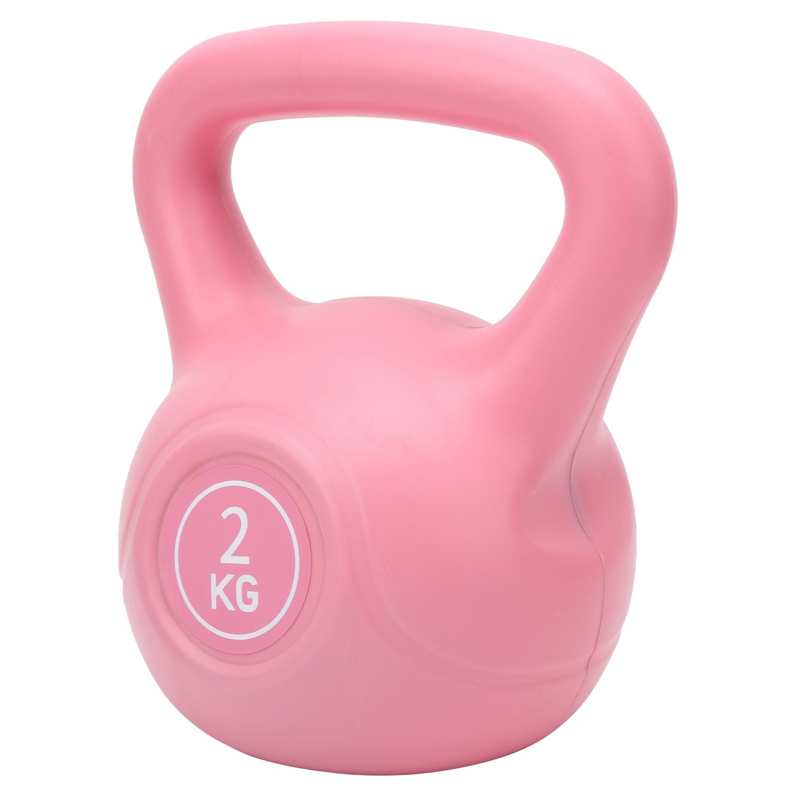 2KG Fitness Kettlebell Armheben Training Kettlebell Hantel mit breitem Griff