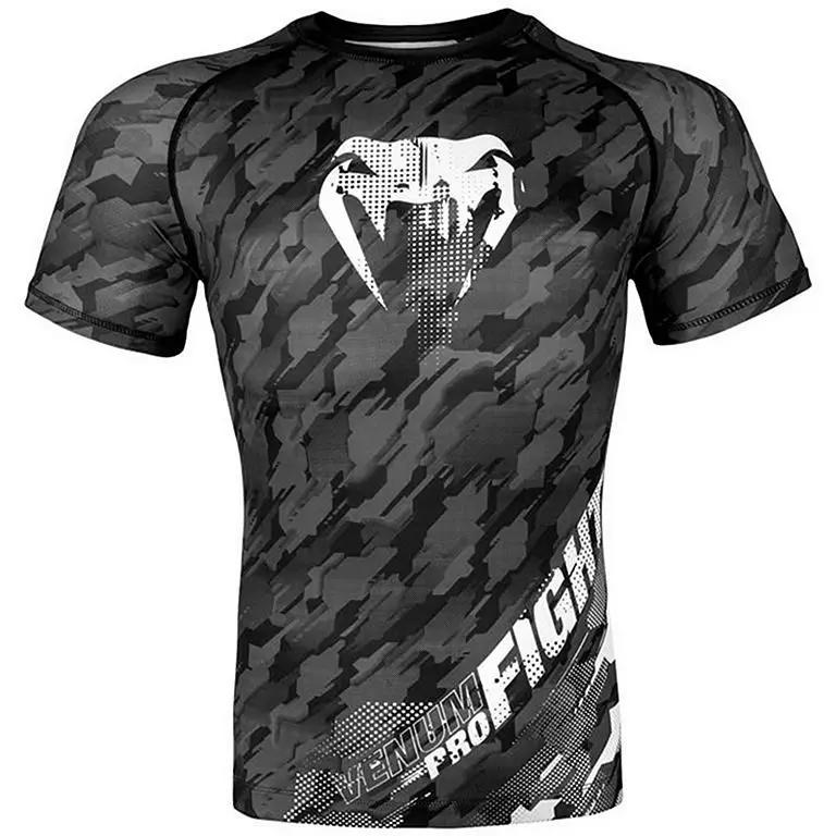 UFC Herren Kurzarm-T-Shirt sturzsicher: Atmungsaktiv und Schnelltrocknend für Outdoor-Sport, Begleitet Sie, um Ihre Fitnesszeit zu genießen L