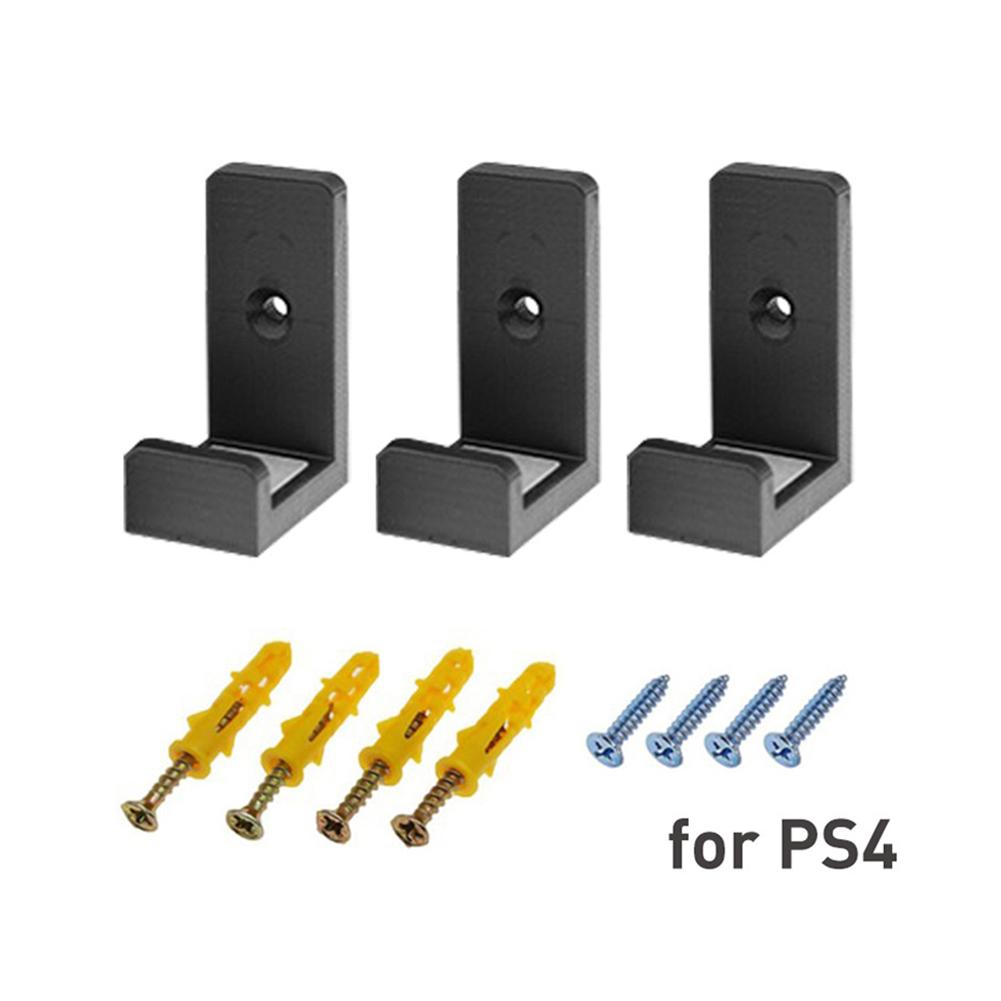 Wandhalterung für PS4 Konsole Halterung für PlayStation 4 Aufbewahrungsständer Host-Rack Hakenbasis für PS4 Pro/Slim Zubehör PS4