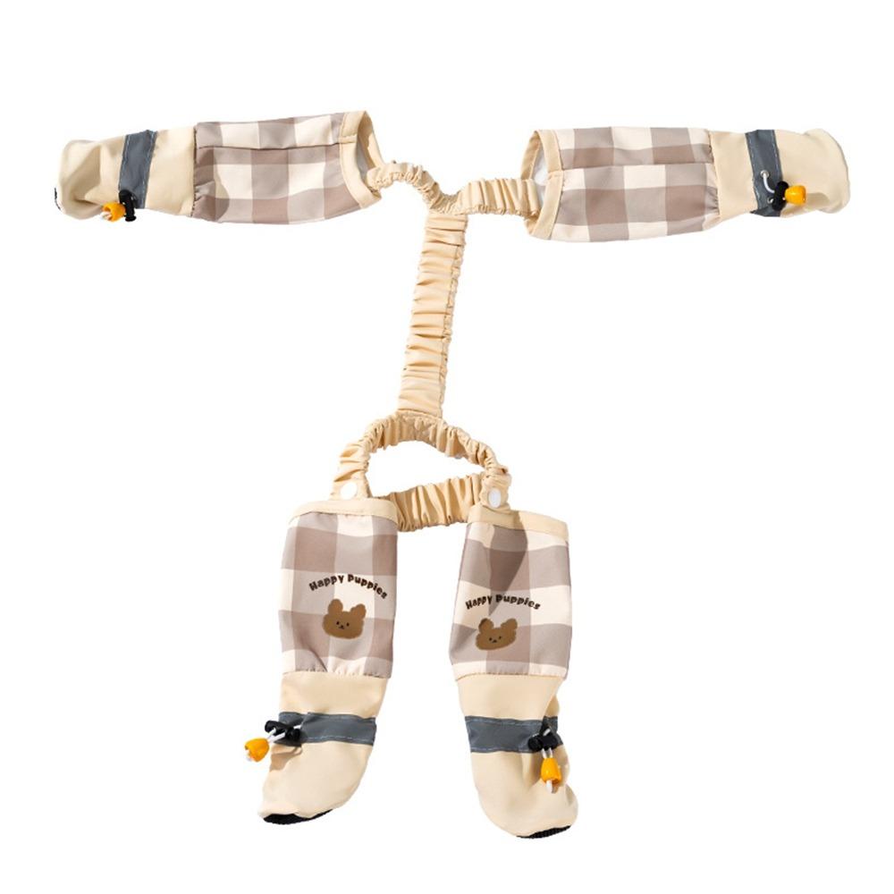 Vollbeinschutz Haustier Spazierhosen Staubdicht Hund Overall Schuhe Hund Vierbeinige Hosen Laufen XXL-Style B