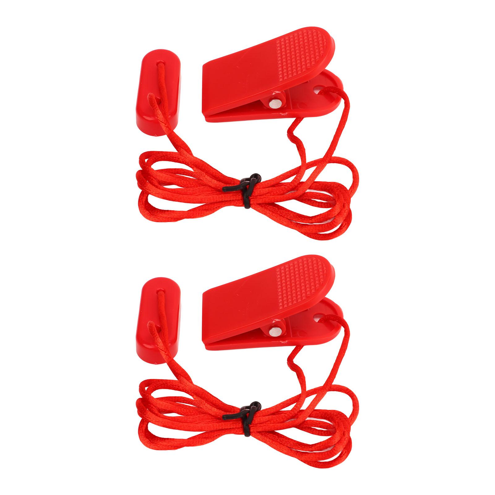 2 stücke Laufband Universal Sicherheit Schlüssel Laufband Magnet Schlüssel Universal Ersatz Laufband Magnet