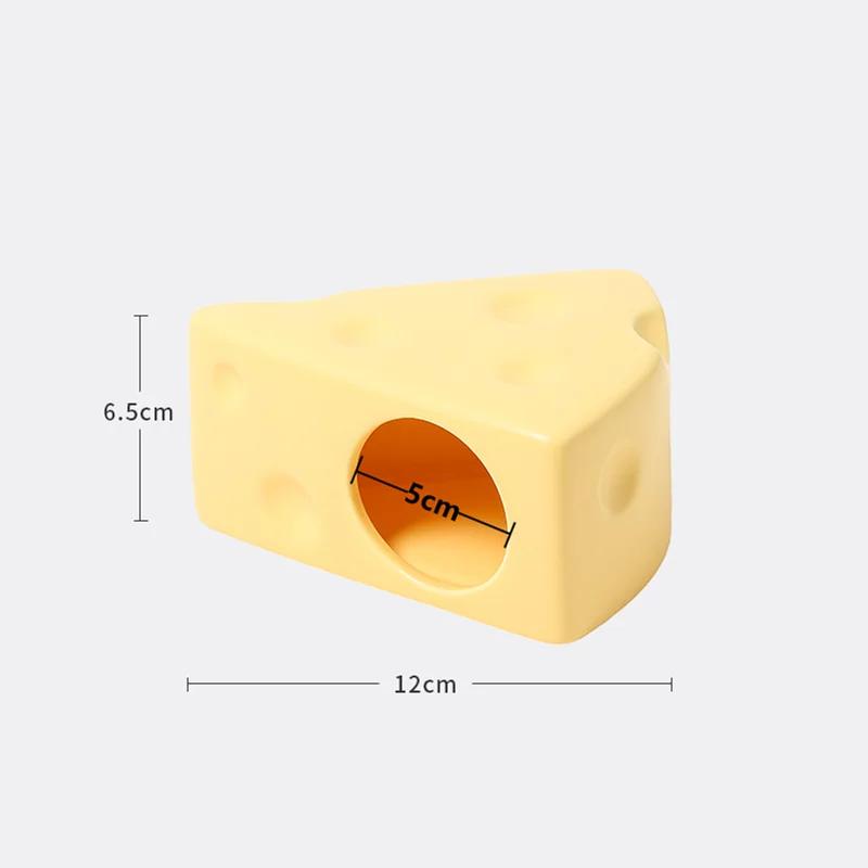 2024 Pet Shop Kleine Haustiere Häuser und Lebensräume Hamster Käfig Kaninchen Keramik Haustiere Produkte für Guinea Pig Zubehör Pet Supplies beige