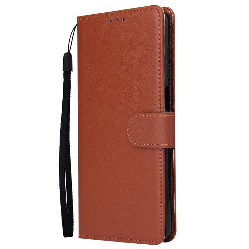 Für Huawei P30 Lite Hülle Leder Flip Case Für Huawei P30 Pro P 30 P20 Lite p30lite Hülle Abdeckung Brieftasche Stoßfest Handyhülle Etui Huawei P30 Lite braun