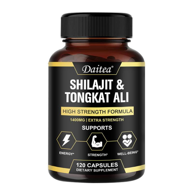 Tongkat Ali Wurzel-Extrakt 400 mg Nahrungsergänzungsmittel, 120 Kapseln mit Kräuterextrakten 120 Capsules