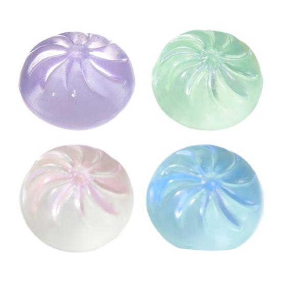 4/8 Stück Klar Gedämpfte Brötchen Spielzeug Stressabbau Langsam Aufgehend Kleine Knödel Sensorisches Spielzeug Handentspannung Stressball Knet-Fidget-Spielzeug A