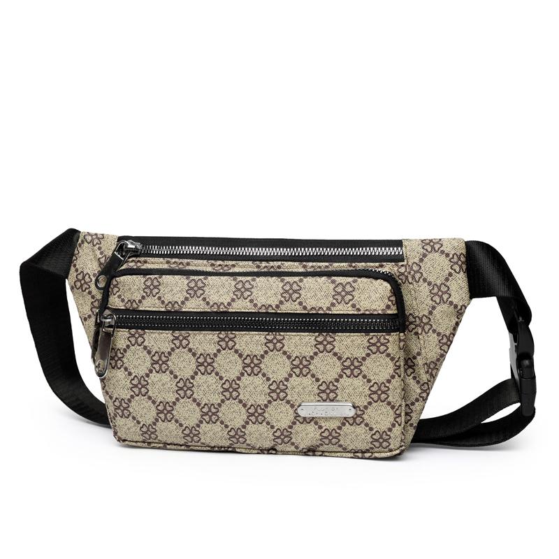 Taille Tasche Männer Gürtel Pack Wasserdichte Sport Reise Telefon Beutel Messenger Tasche Mode Brust Tasche Männer Hüfte Taille Pack Schulter taschen khaki