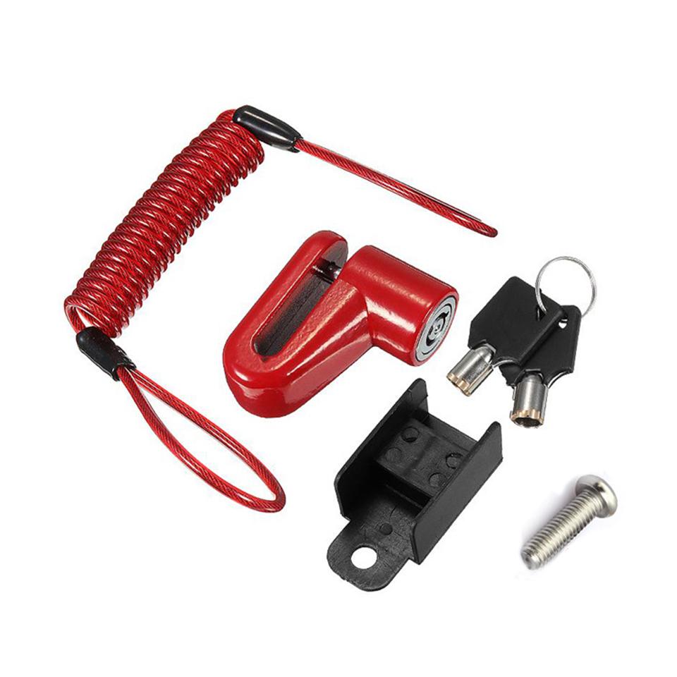 Elektroroller Diebstahlsicherung Bremsscheibe Bremsscheibe Rotor Sicherheitsschloss für Xiaomi M365 1S Pro Mi 3 Alu mi num Legierung Scheibenbremse Radschloss
