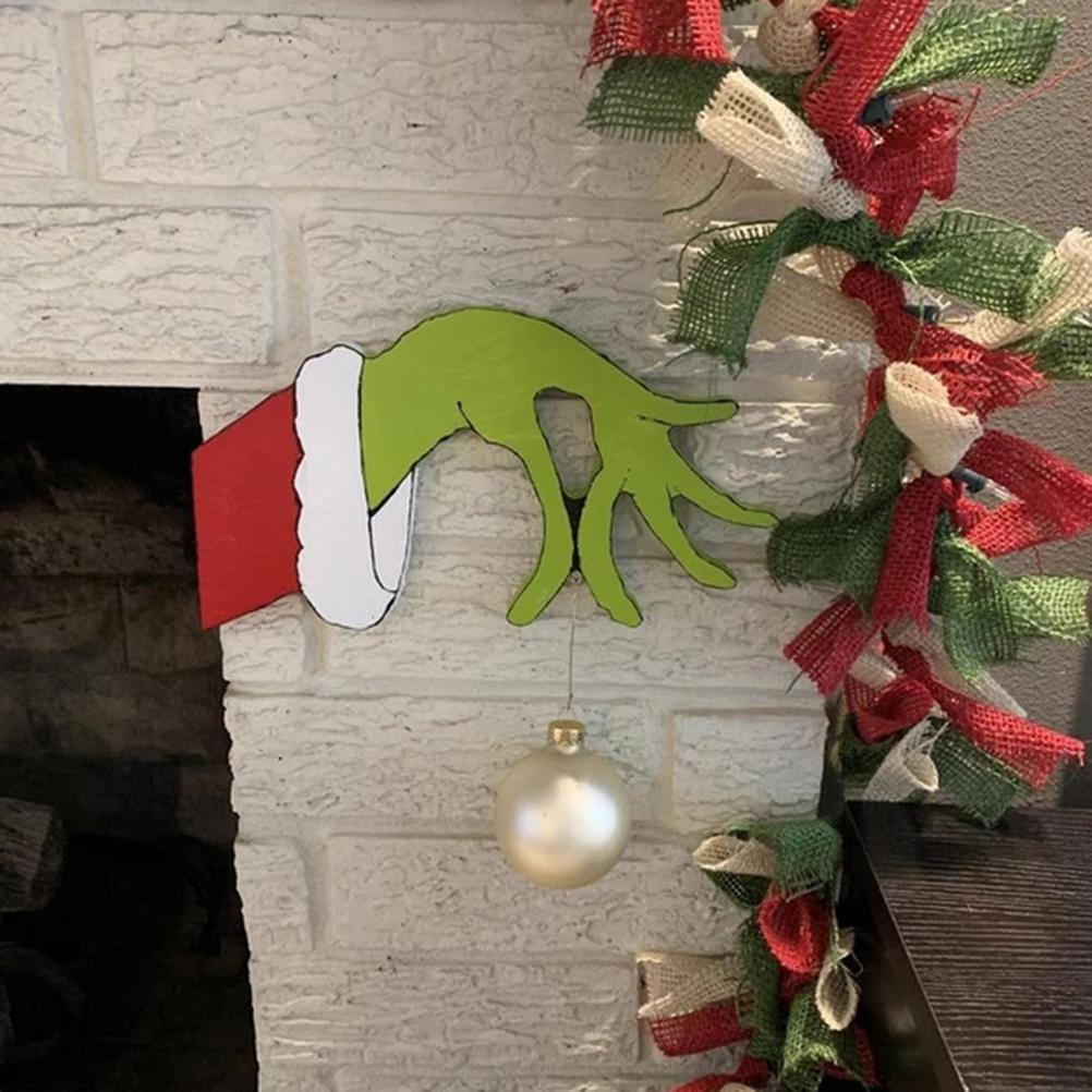 Weihnachts Dieb Dekoration Weihnachtsschmuck Exquisit Lustig Dieb Fenster Requisiten für Fenster